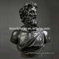 life size west style classic antique bronze man bust statue for home garden park decoration souvenir